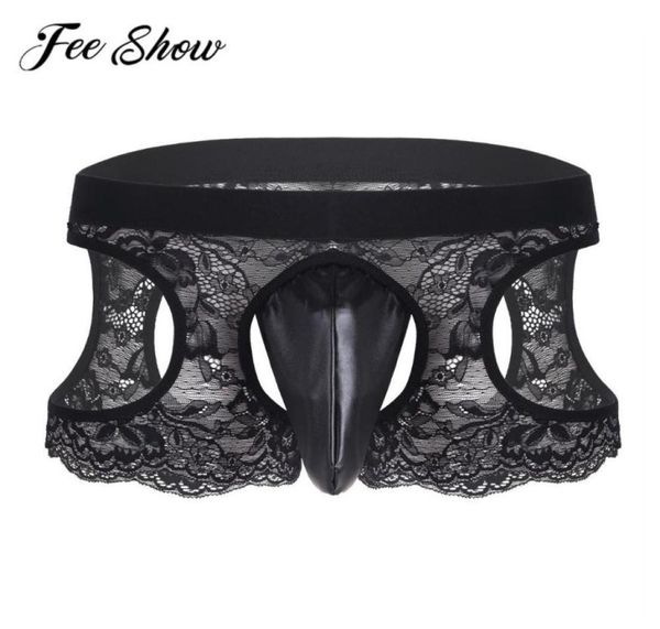 black sissy men lingerie lace hollow out low waistline crotchless open butt boxer underwear homme bulge pouch panties3140169, Black;white
black sissy men lingerie lace hollow out low waistline crotchless open butt boxer underwear homme bulge pouch panties3140169, Black;white