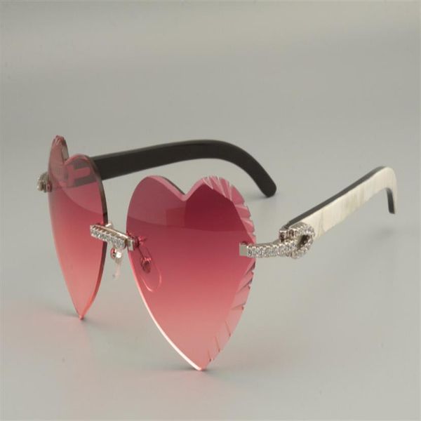 heart-shaped carved sunglasses diamond natural mixed horn black flower horn sunglasses 8300686-a size 58-18-140mm263q, White;black
heart-shaped carved sunglasses diamond natural mixed horn black flower horn sunglasses 8300686-a size 58-18-140mm263q, White;black