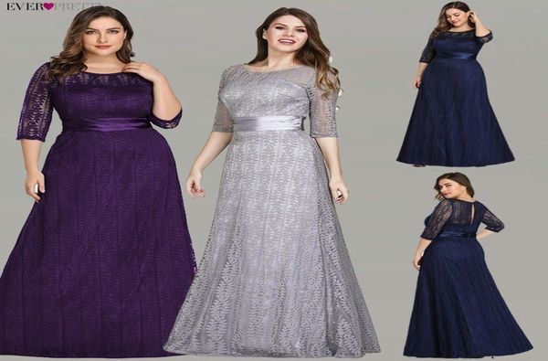 elegant plus size evening dresses long 2020 ever pretty aline lace half sleeve grey formal party gowns for wedding lj2011245288924, White;black
elegant plus size evening dresses long 2020 ever pretty aline lace half sleeve grey formal party gowns for wedding lj2011245288924, White;black