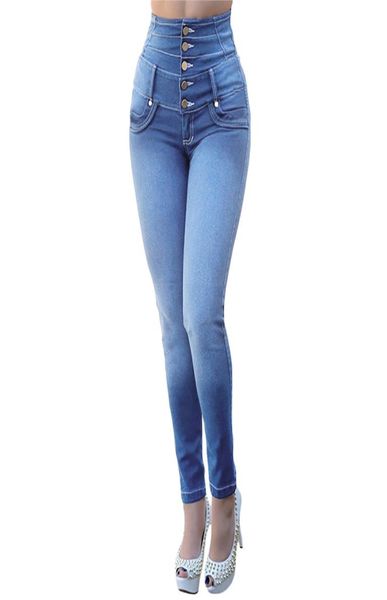 new women jeans stretch high waist casual button wtraightbreasted jeans female solid pants female denim skinny bottons7932522, Blue
new women jeans stretch high waist casual button wtraightbreasted jeans female solid pants female denim skinny bottons7932522, Blue
