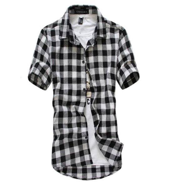 2020 new fashion plaid shirt casual men short sleeve high collar chemise homme vintage shirt men clothing1160002, White;black
2020 new fashion plaid shirt casual men short sleeve high collar chemise homme vintage shirt men clothing1160002, White;black