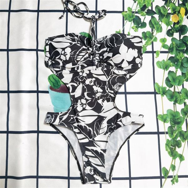 women swim wear solid color waisted one-piece camellia swimsuit women bandage letter printed bathing suit vacation spring2551
women swim wear solid color waisted one-piece camellia swimsuit women bandage letter printed bathing suit vacation spring2551