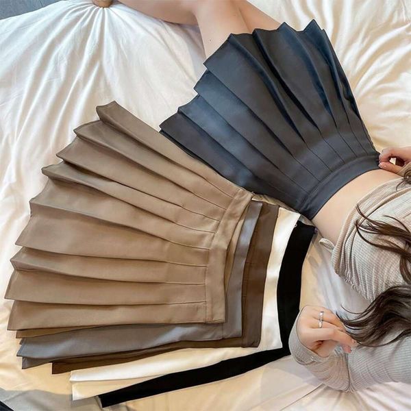 khaki pleated skirt womens short spring and autumn summer style high waist students winter, Black
khaki pleated skirt womens short spring and autumn summer style high waist students winter, Black
