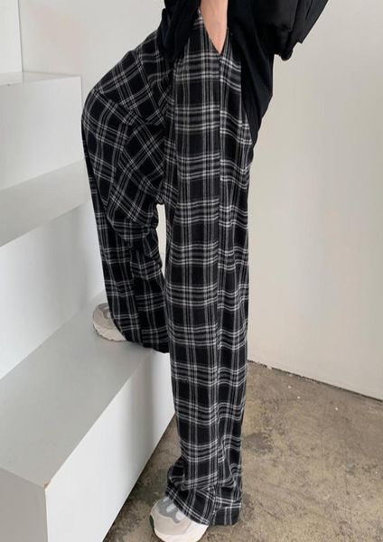 autumn womens plaid pants casual straight tube high waist large loose wide leg retro youth harajuku plus size hip hop full size st6125007, Black;white
autumn womens plaid pants casual straight tube high waist large loose wide leg retro youth harajuku plus size hip hop full size st6125007, Black;white