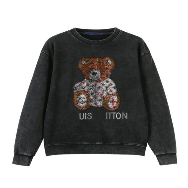 2023 autumn/winter new pure cotton letter printing sweatshirt fashion round neck version old craft w09-22, Black;brown
2023 autumn/winter new pure cotton letter printing sweatshirt fashion round neck version old craft w09-22, Black;brown