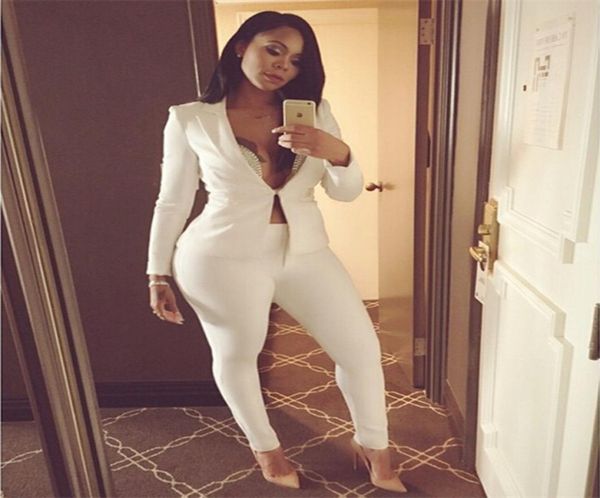 latest fashion white women pants suits 2016 autumn long sleeve lapel neck jack and pants sets ol women suits in store sxl 7800837, White;black
latest fashion white women pants suits 2016 autumn long sleeve lapel neck jack and pants sets ol women suits in store sxl 7800837, White;black