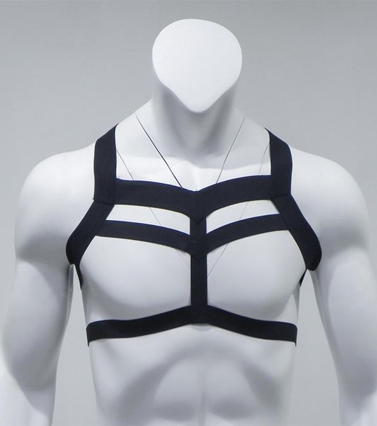 men039s costumes lingerie elastic nylon strap halter body chest shoulder harness bondage nightclub hollow out one size1323248, Black
men039s costumes lingerie elastic nylon strap halter body chest shoulder harness bondage nightclub hollow out one size1323248, Black