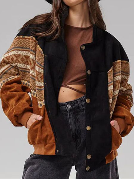 womens jackets women vintage cotton coats autumn fashion clothes print outwear loose bohemian long sleeve female elegant streetwear 230818, Black;brown
womens jackets women vintage cotton coats autumn fashion clothes print outwear loose bohemian long sleeve female elegant streetwear 230818, Black;brown