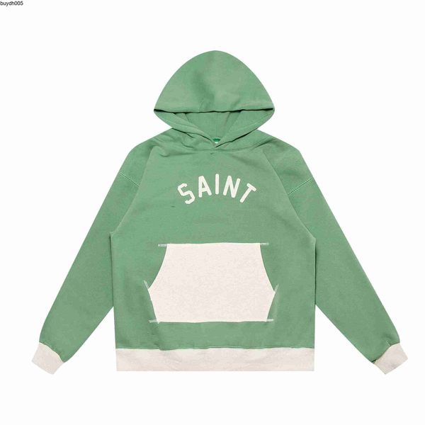9tlj men's hoodies sweatshirts saint michael american color block flocking letter sweater washable old hoodie couple fashion, Black
9tlj men's hoodies sweatshirts saint michael american color block flocking letter sweater washable old hoodie couple fashion, Black