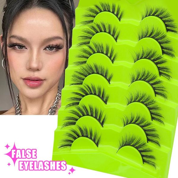 new wholesale 3d cat eye lashes soft natural eyelashes winged end eye elongated eyelashes fake lashes eyelash extension 7 pairs a set
new wholesale 3d cat eye lashes soft natural eyelashes winged end eye elongated eyelashes fake lashes eyelash extension 7 pairs a set
