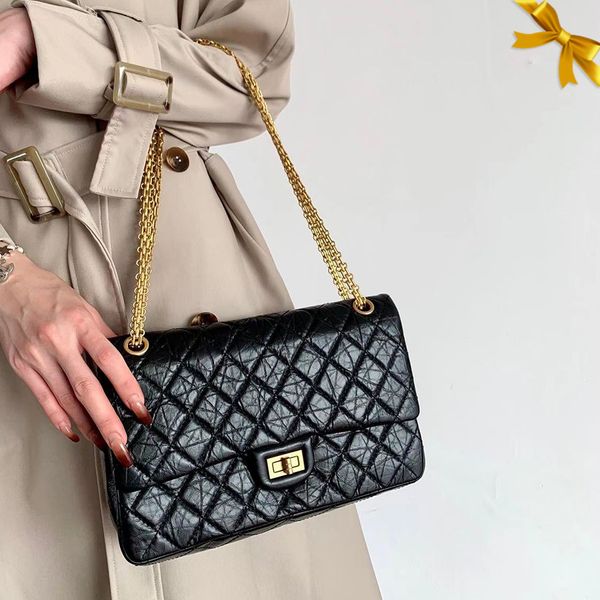 

10a 2.55 fashion chain shoulder bag crossbody bags 25cm 30cm sheepskin and caviar skin leather mini flap bag luxurious designer bags woman b