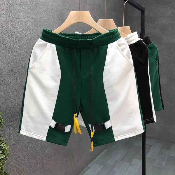 five piece pants niche color contrast stitching shorts men's summer trendy brand ruffian handsome personalized casual
five piece pants niche color contrast stitching shorts men's summer trendy brand ruffian handsome personalized casual