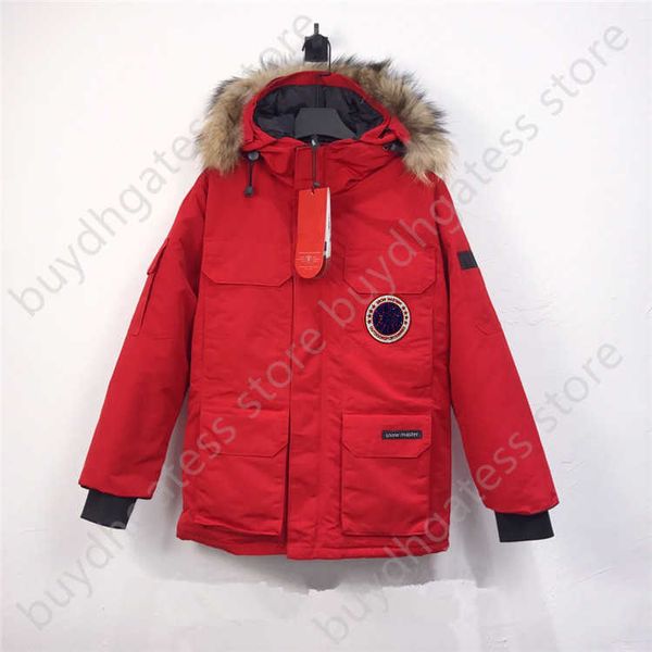 qo36 men's down jacket 08 expedition canada parker couple thick warm coat 90% goose down, Black 
qo36 men's down jacket 08 expedition canada parker couple thick warm coat 90% goose down, Black