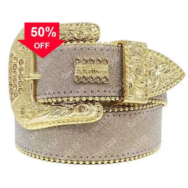 2Designer Bb Belt Simon Belts for Men Women Shiny Diamond Belt Black on Black Blue White Multicolour with Bling Rhinestod
2Designer Bb Belt Simon Belts for Men Women Shiny Diamond Belt Black on Black Blue White Multicolour with Bling Rhinestod