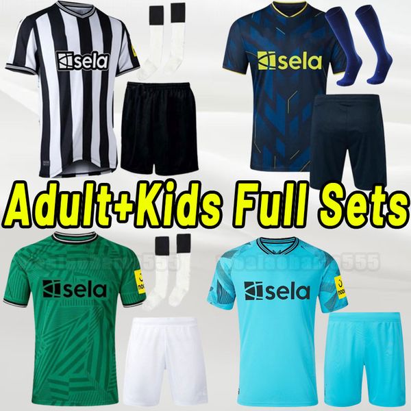 full set 23 24 soccer jerseys new castle saint-maximin bruno g. 2023 2024 trippier murphy shelvey football shirt kit wood targett kids child, Black;yellow
full set 23 24 soccer jerseys new castle saint-maximin bruno g. 2023 2024 trippier murphy shelvey football shirt kit wood targett kids child, Black;yellow
