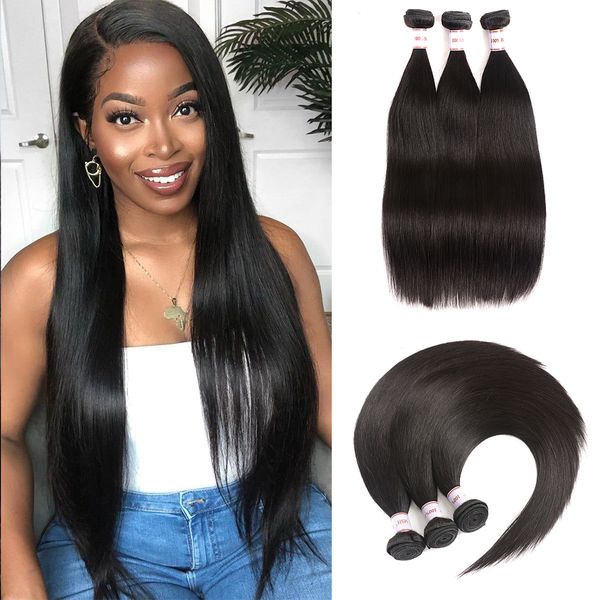 human hair bundles straight hair bundles brazilian hair weave 3/4 bundles 30 32 34 inch remy hair extensions human hair, Black
human hair bundles straight hair bundles brazilian hair weave 3/4 bundles 30 32 34 inch remy hair extensions human hair, Black