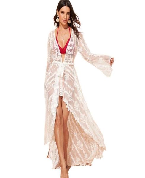 lace white long cardigan swimsuit coverup summer elegant trumpet sleeve beach sunscreen outwear bikini cover ups women women7677902, White;black
lace white long cardigan swimsuit coverup summer elegant trumpet sleeve beach sunscreen outwear bikini cover ups women women7677902, White;black