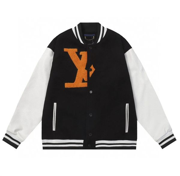 baseball coat uniform fashion jacket single breasted warm jackets couples women men varsity coats men's, Black;brown
baseball coat uniform fashion jacket single breasted warm jackets couples women men varsity coats men's, Black;brown