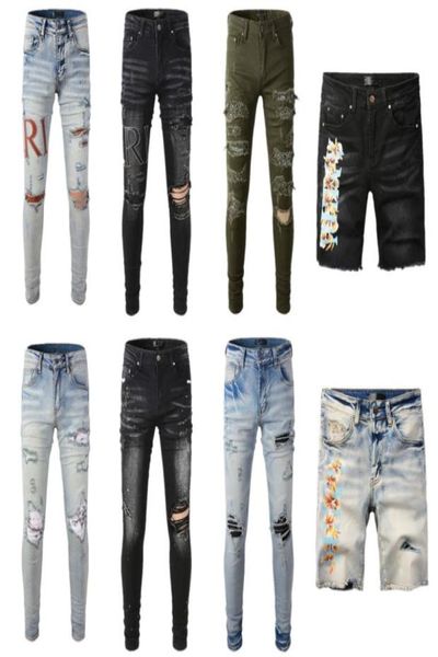 men skinny jeans designer jeans ripped holes motorcycle biker patch splice fashion famous printing denim shorts pants4894553, Blue
men skinny jeans designer jeans ripped holes motorcycle biker patch splice fashion famous printing denim shorts pants4894553, Blue