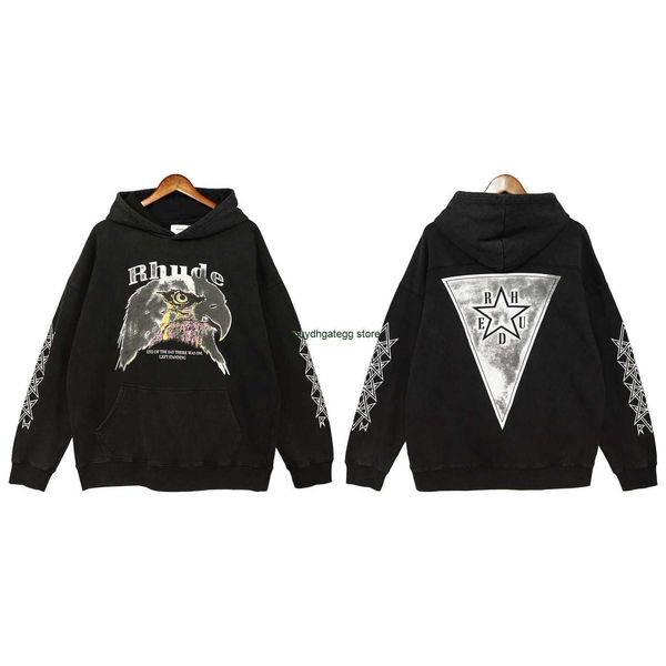 co5i men's hoodies sweatshirts rhode pre white headed eagle triangle banner hand sleeves five star print hoodie couple hoodie, Black
co5i men's hoodies sweatshirts rhode pre white headed eagle triangle banner hand sleeves five star print hoodie couple hoodie, Black
