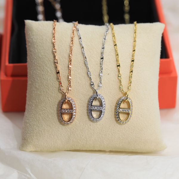 luxury pendant necklace brand designer copper full crystal pink nose hollow round cross charm ot lock choker for women jewelry, Silver
luxury pendant necklace brand designer copper full crystal pink nose hollow round cross charm ot lock choker for women jewelry, Silver
