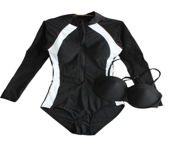 women039s swimwear women long sleeve one piece push up female swimsuit sport slim underwire bathing suit swimming beach we1358839, White;black
women039s swimwear women long sleeve one piece push up female swimsuit sport slim underwire bathing suit swimming beach we1358839, White;black