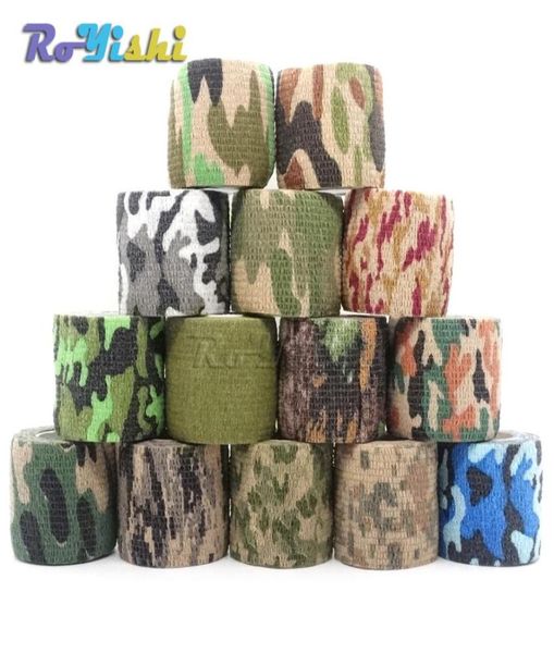 1 roll u pick 45m5cm waterproof outdoor camo hiking camping hunting camouflage stealth tape wraps4279294, Black
1 roll u pick 45m5cm waterproof outdoor camo hiking camping hunting camouflage stealth tape wraps4279294, Black