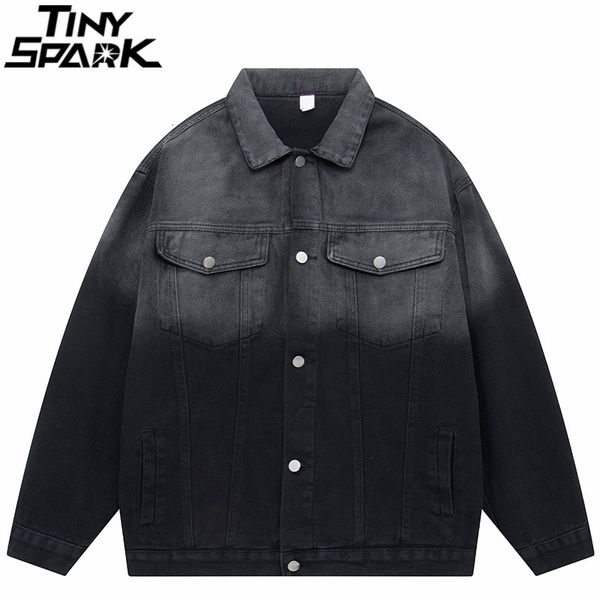 mens jackets men streetwear vintage denim jacket gradient color jeans harajuku retro loose bomber coat cotton black pink 230818, Black;brown
mens jackets men streetwear vintage denim jacket gradient color jeans harajuku retro loose bomber coat cotton black pink 230818, Black;brown