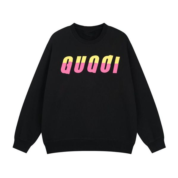 women's sweatshirts 2023 autumn new pure cotton round neck men's women's sweater designer brand ggity letter logo women', Black
women's sweatshirts 2023 autumn new pure cotton round neck men's women's sweater designer brand ggity letter logo women', Black