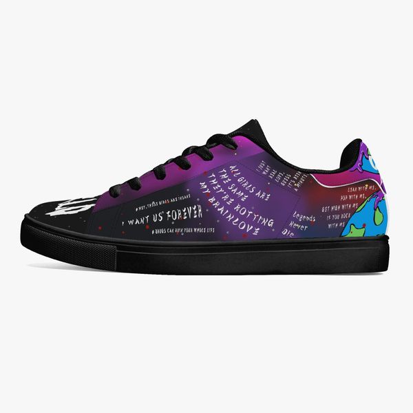 definitely prevent men's shoes men's low versatile flat shoe men's board shoes casual shoes black shoe with purple anime styl
definitely prevent men's shoes men's low versatile flat shoe men's board shoes casual shoes black shoe with purple anime styl