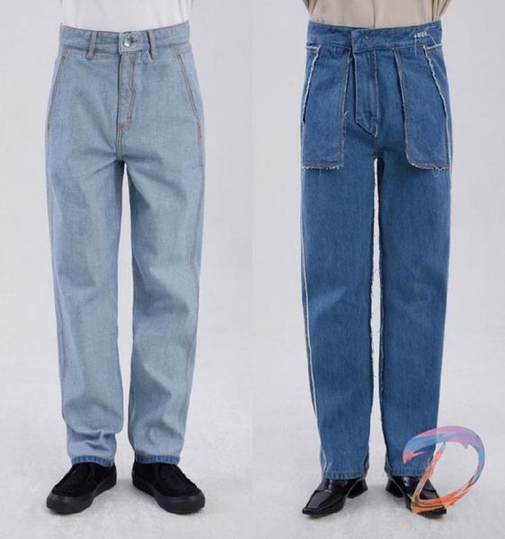 men039s jeans adererror embroidery tassels both positive and negative oversize women039s fashion pants8956435, Blue
men039s jeans adererror embroidery tassels both positive and negative oversize women039s fashion pants8956435, Blue