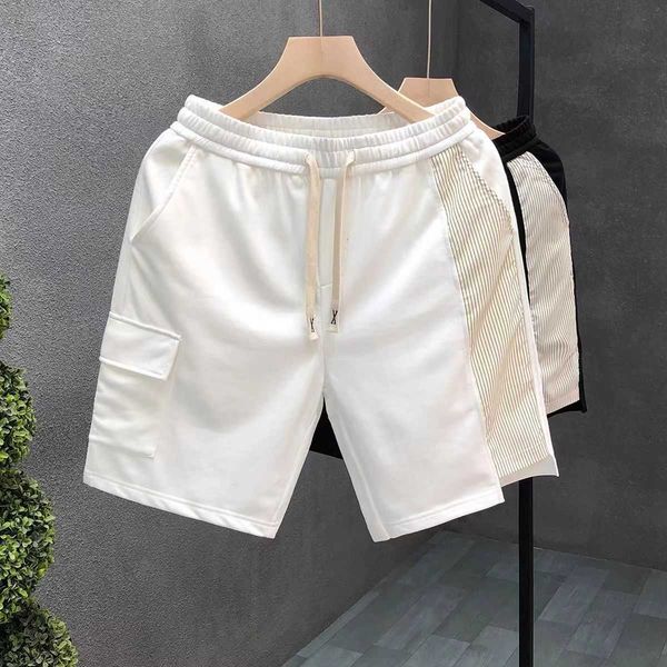 trendy men's high-end patchwork casual capris outerwear fashion shorts new summer sports
trendy men's high-end patchwork casual capris outerwear fashion shorts new summer sports