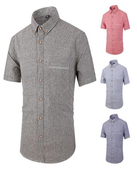striped shirt men brand design short sleeve mens dress shits casual button down male shirts plus size 4xl4194395, White;black
striped shirt men brand design short sleeve mens dress shits casual button down male shirts plus size 4xl4194395, White;black
