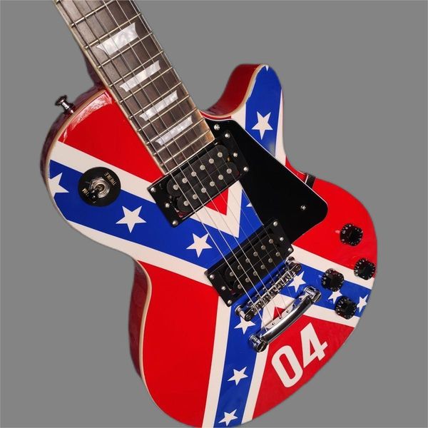 flag design 6 string electric guitar mahogany body and neck building cream mosaic block gloss finish 23
flag design 6 string electric guitar mahogany body and neck building cream mosaic block gloss finish 23