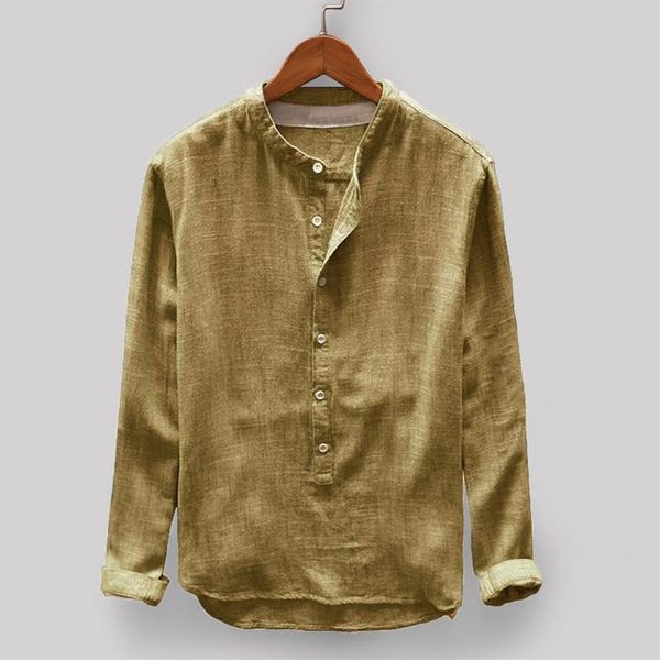 e-baihui 2021 mens casual shirts european american style style men's shirt long-sleeved solid color cotton and linen261q, White;black
e-baihui 2021 mens casual shirts european american style style men's shirt long-sleeved solid color cotton and linen261q, White;black