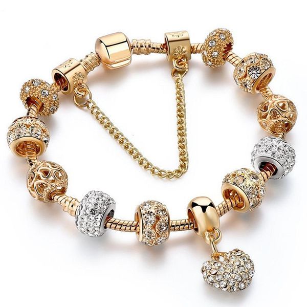 wonderful beads bracelets valentine day gift female jewelry silver plated diy crystal suitable for women gift, Black
wonderful beads bracelets valentine day gift female jewelry silver plated diy crystal suitable for women gift, Black
