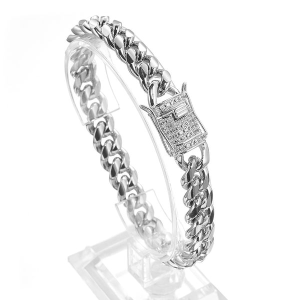 designer bracelet for men stainless steel plated gold non tarnish width 8-16mm mens bracelet spring buckle inlaid diamond women bracelets hi, Black
designer bracelet for men stainless steel plated gold non tarnish width 8-16mm mens bracelet spring buckle inlaid diamond women bracelets hi, Black