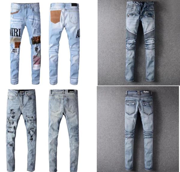 2022 hiphop high street fashion brand jeans embroidery patch fold stitching men039s designer motorcycle riding slim pants6704319, Blue
2022 hiphop high street fashion brand jeans embroidery patch fold stitching men039s designer motorcycle riding slim pants6704319, Blue