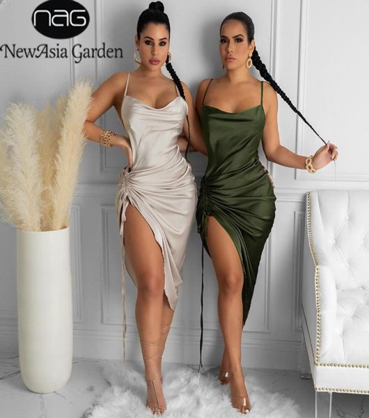 ruched satin summer dress drawstring spaghetti straps cowl neck backless long dresses for women party 20211945795, Black;gray
ruched satin summer dress drawstring spaghetti straps cowl neck backless long dresses for women party 20211945795, Black;gray