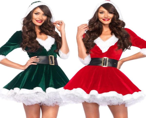 womens christmas costumes dress belt christmas performance costumes dresses cosplay dress up festival clothing christmas set3344512, Black;red 
womens christmas costumes dress belt christmas performance costumes dresses cosplay dress up festival clothing christmas set3344512, Black;red