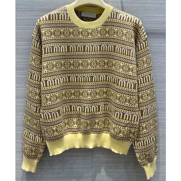 8.20 fashion temperament contrast color striped letter 100% wool knitted pullover sweater women, White;black
8.20 fashion temperament contrast color striped letter 100% wool knitted pullover sweater women, White;black