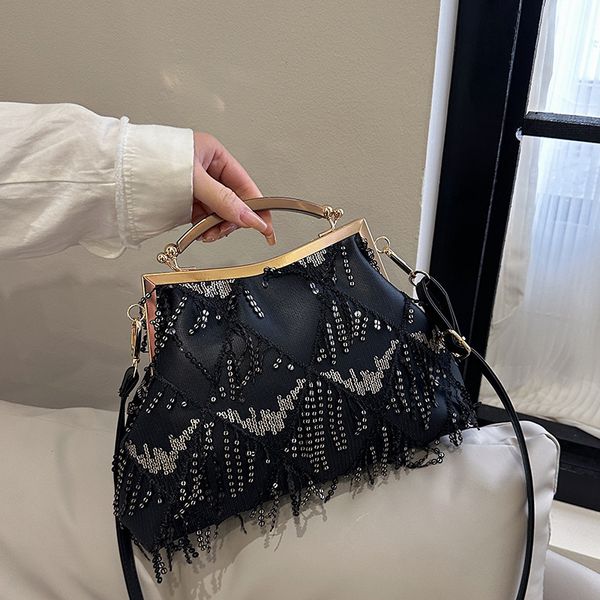 wholesale women shoulder bags 5 colors sweet little fresh tassel dinner bag vintage metal frame pinch womens handbags exquisite beaded sequi
wholesale women shoulder bags 5 colors sweet little fresh tassel dinner bag vintage metal frame pinch womens handbags exquisite beaded sequi