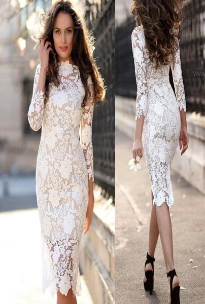 casual dresses autumn women lace dress white bodycon slim fit three quarter sleeve midcalf pencil party night club vestidos 20216257769, Black;gray
casual dresses autumn women lace dress white bodycon slim fit three quarter sleeve midcalf pencil party night club vestidos 20216257769, Black;gray