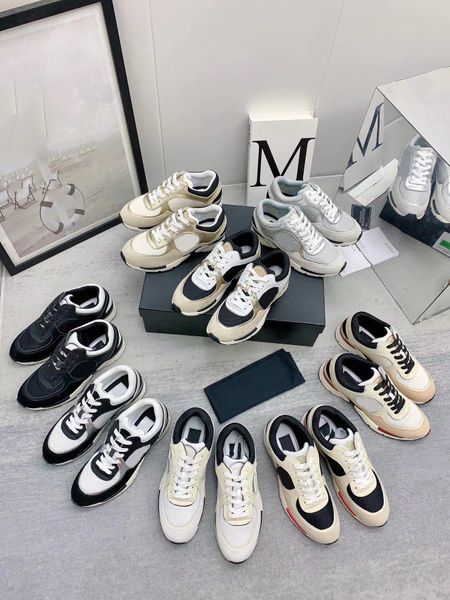 calfskin sneakers designer women leisure sports shoes fashion coton tweed suede leather mesh fabric dad shoes luxury high-quality outdoors t, Black
calfskin sneakers designer women leisure sports shoes fashion coton tweed suede leather mesh fabric dad shoes luxury high-quality outdoors t, Black