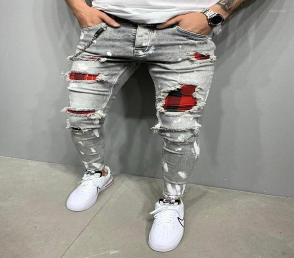 men039s jeans denim men ripped jogging patchwork hiphop spraypainted pencil trousers pure color medium waist pants man14123261, Blue
men039s jeans denim men ripped jogging patchwork hiphop spraypainted pencil trousers pure color medium waist pants man14123261, Blue