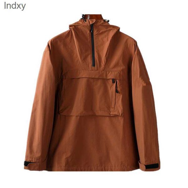 new hooded half zip pocket jackets youth fashion european and american large size casual jacket men's coat fabric mens sheath rainwater, Black;brown
new hooded half zip pocket jackets youth fashion european and american large size casual jacket men's coat fabric mens sheath rainwater, Black;brown
