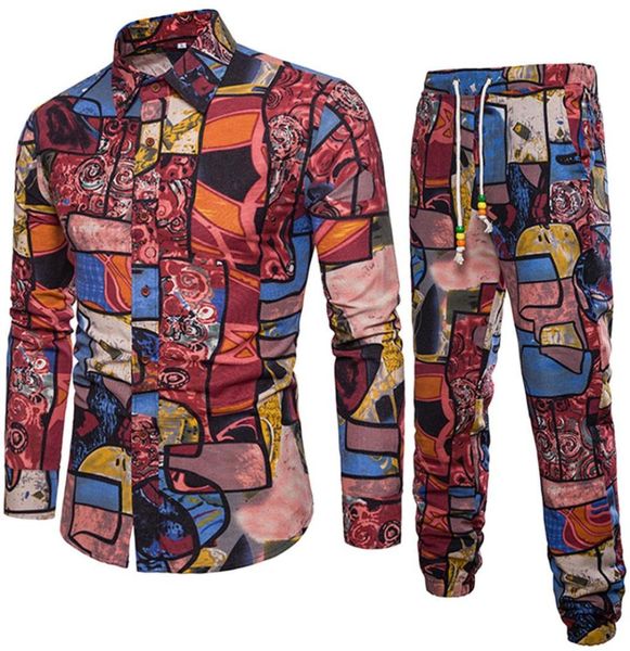 clothes men set spring 2019 casual long sleeve shirt business slim fit bohemian shirt men print blouse ants suit2984243, Gray
clothes men set spring 2019 casual long sleeve shirt business slim fit bohemian shirt men print blouse ants suit2984243, Gray