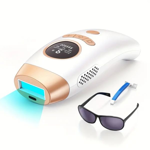 999900 flashes ipl hair removal for women and men, laser permanent 3-in-1 facial leg arm back full body hair remover
999900 flashes ipl hair removal for women and men, laser permanent 3-in-1 facial leg arm back full body hair remover