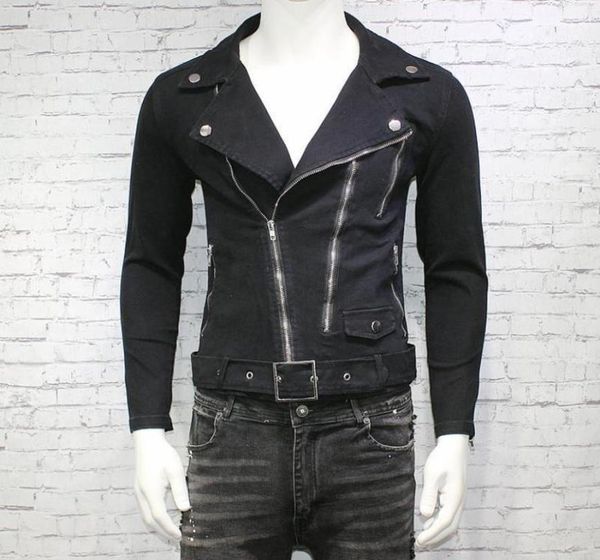 men039s jackets 2021 fashion slim denim jacket zipper biker coat black4781838, Black;brown
men039s jackets 2021 fashion slim denim jacket zipper biker coat black4781838, Black;brown