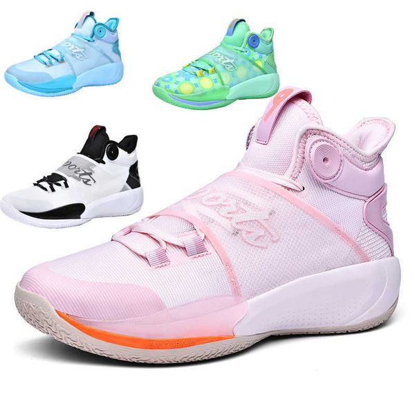 womens mens basketball shoes high youth professional sports trainers couple casual sneakers pink green blue white
womens mens basketball shoes high youth professional sports trainers couple casual sneakers pink green blue white